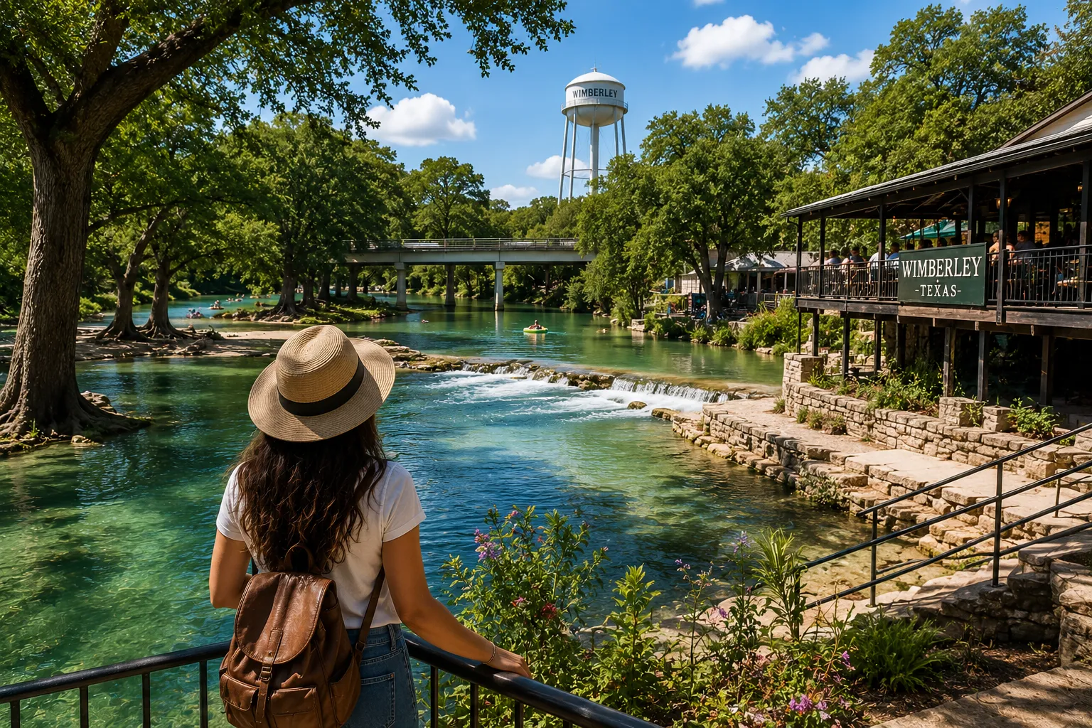 Travelers who prefer a quieter experience should consider Wimberley