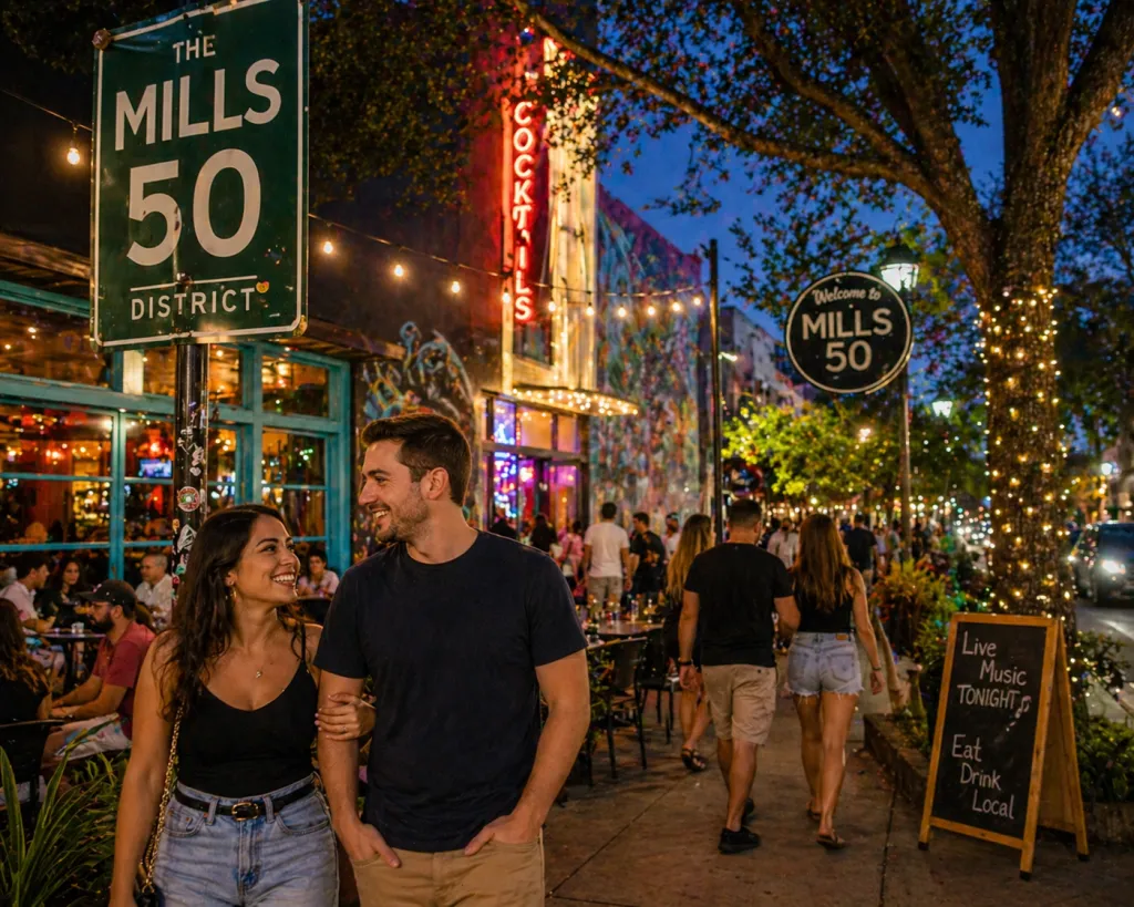 The Mills 50 district