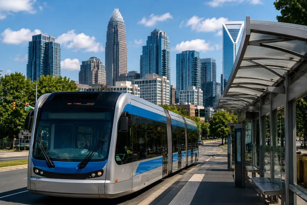 The Charlotte Area Transit System (CATS).