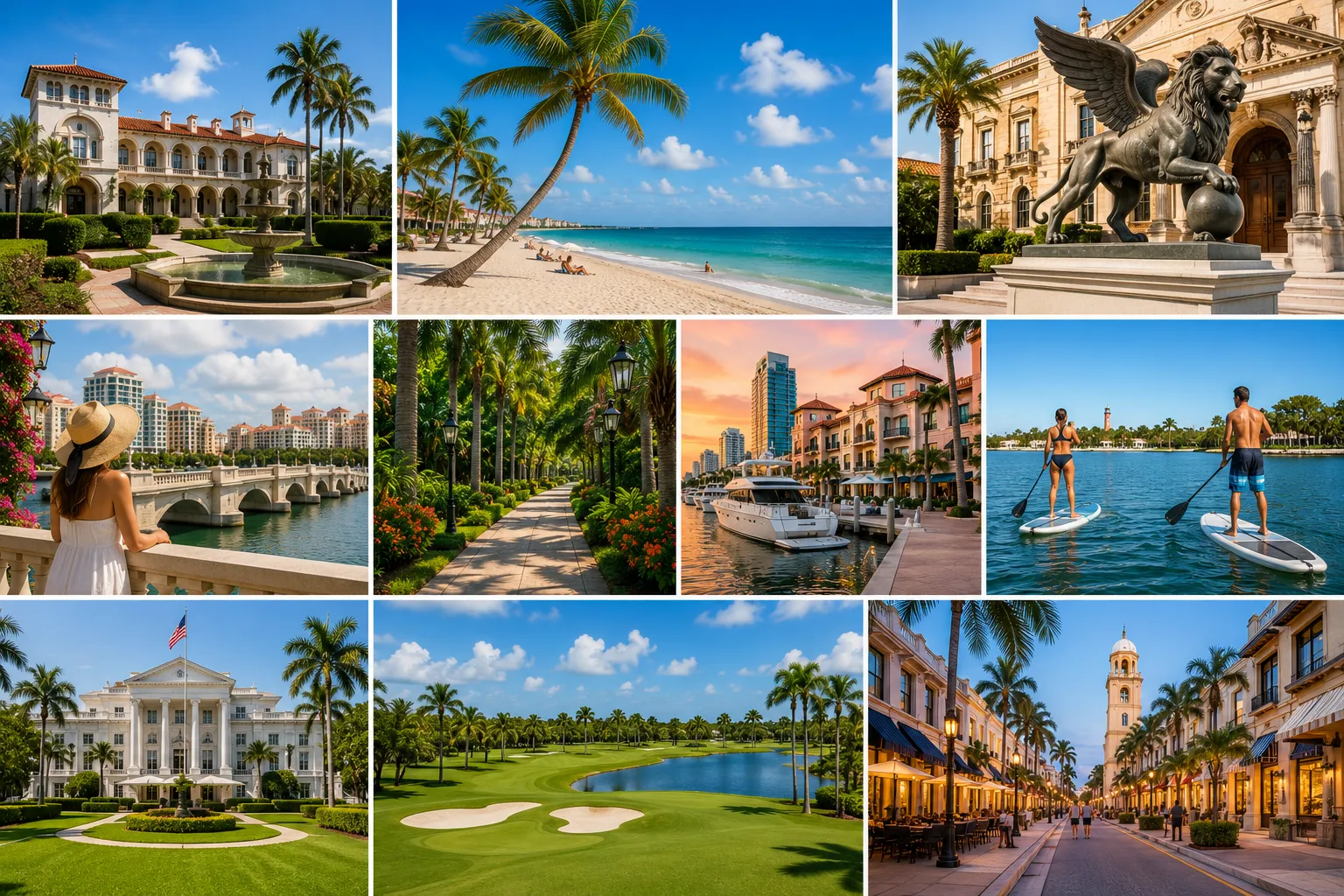 Palm Beach offers enough attractions to fill several days, but you do not need to rush from one place to another