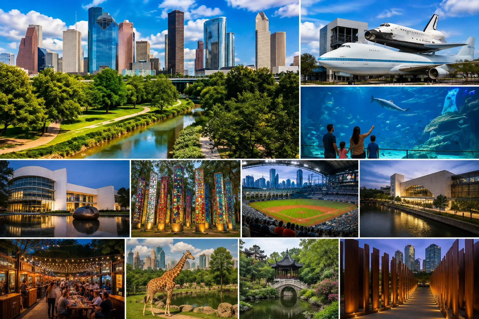 Top ten must visit attractions in Houston
