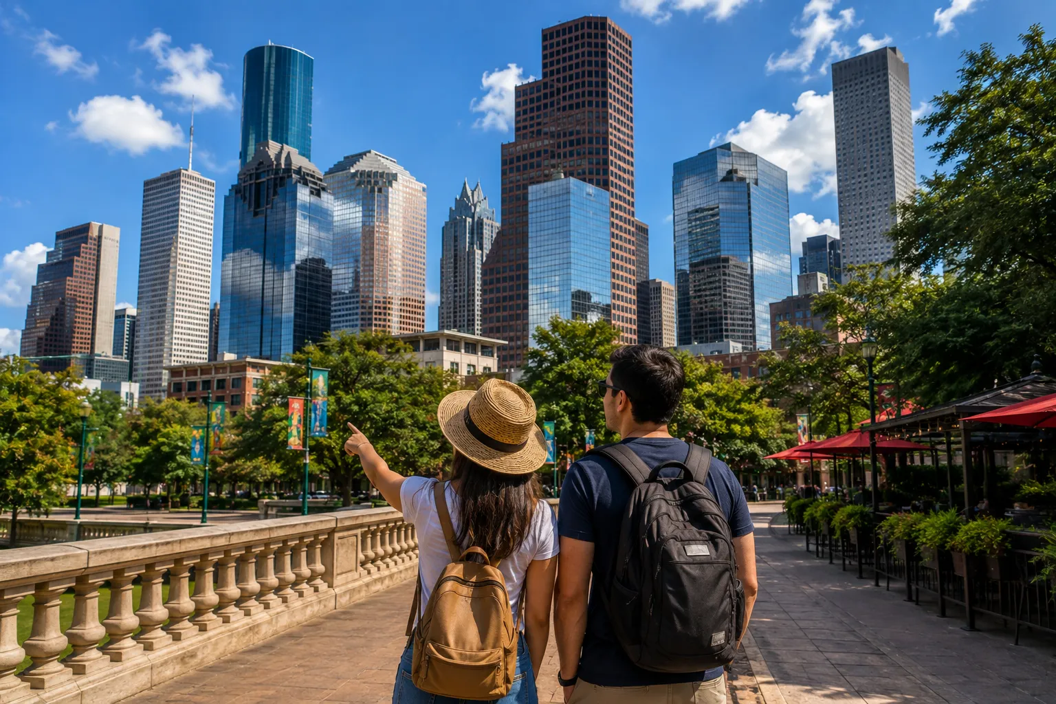 Info about Houston , and why is it a great idea to visit it.