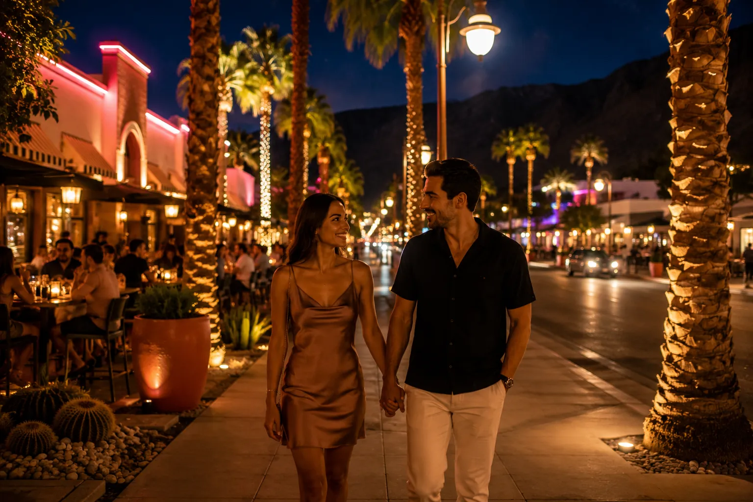 For many travelers, this is one of the most enjoyable experiences in the area: have dinner, order a drink, and simply take in the scenery