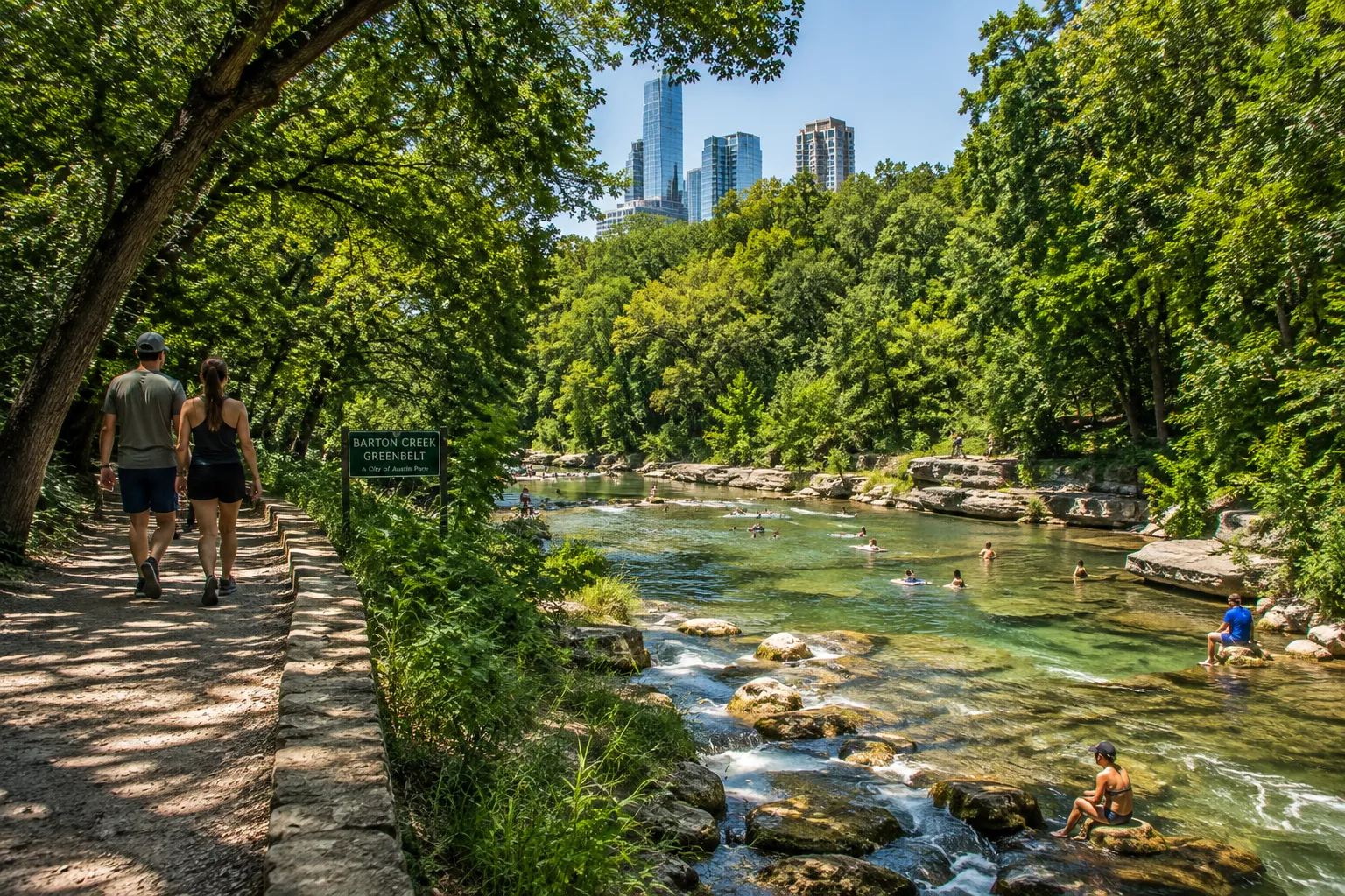 One of the biggest surprises for first-time visitors is how easily Austin combines city life with nature
