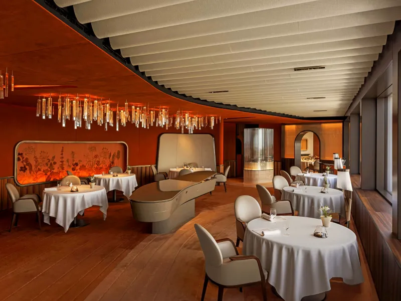 La Pergola restaurant in Rome