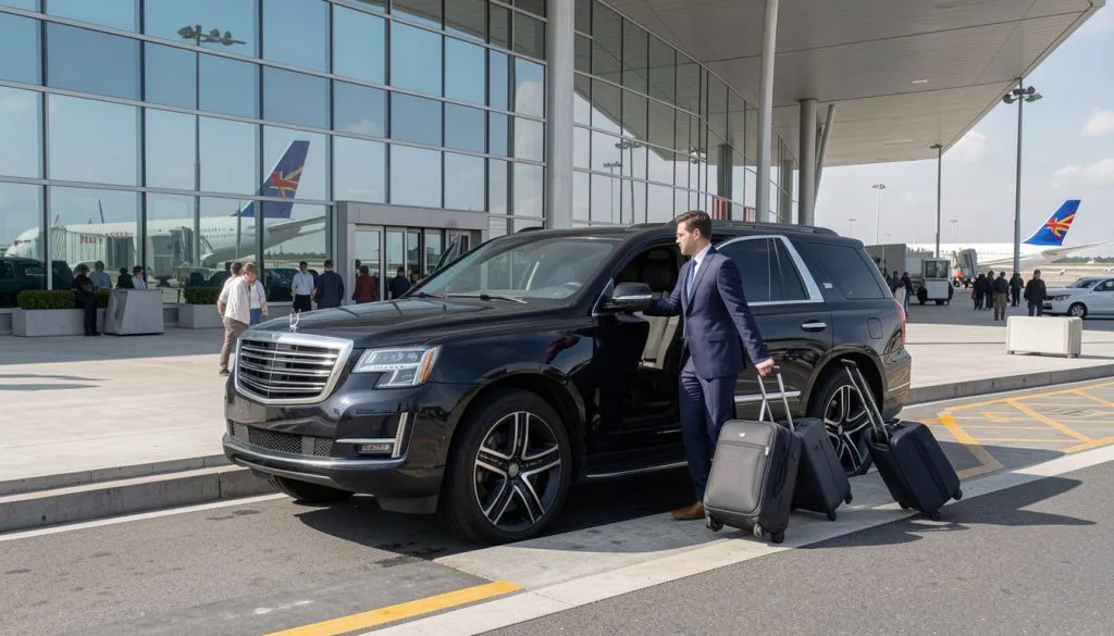 The return to the airport