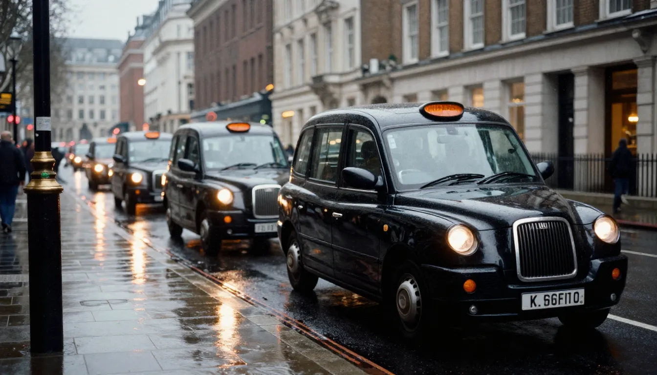 The Infinite Queue for Black Cabs