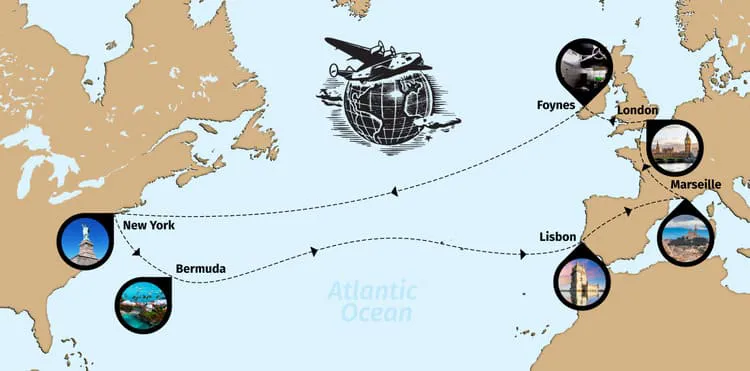 Panam route for 2025 flights