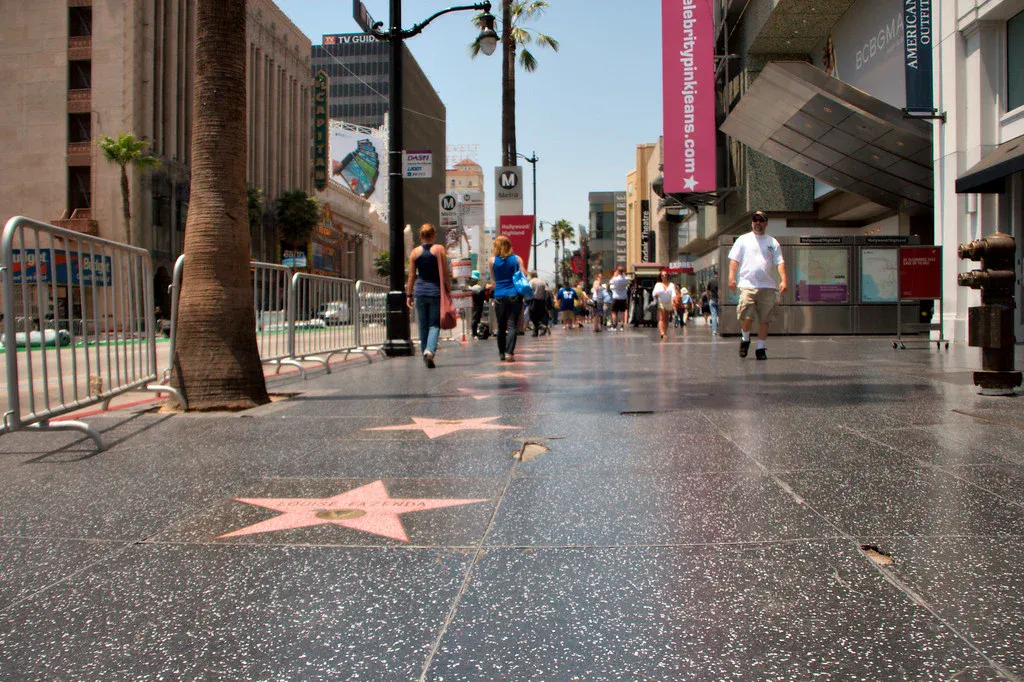 Stars on the Hollywood Walk of Fame