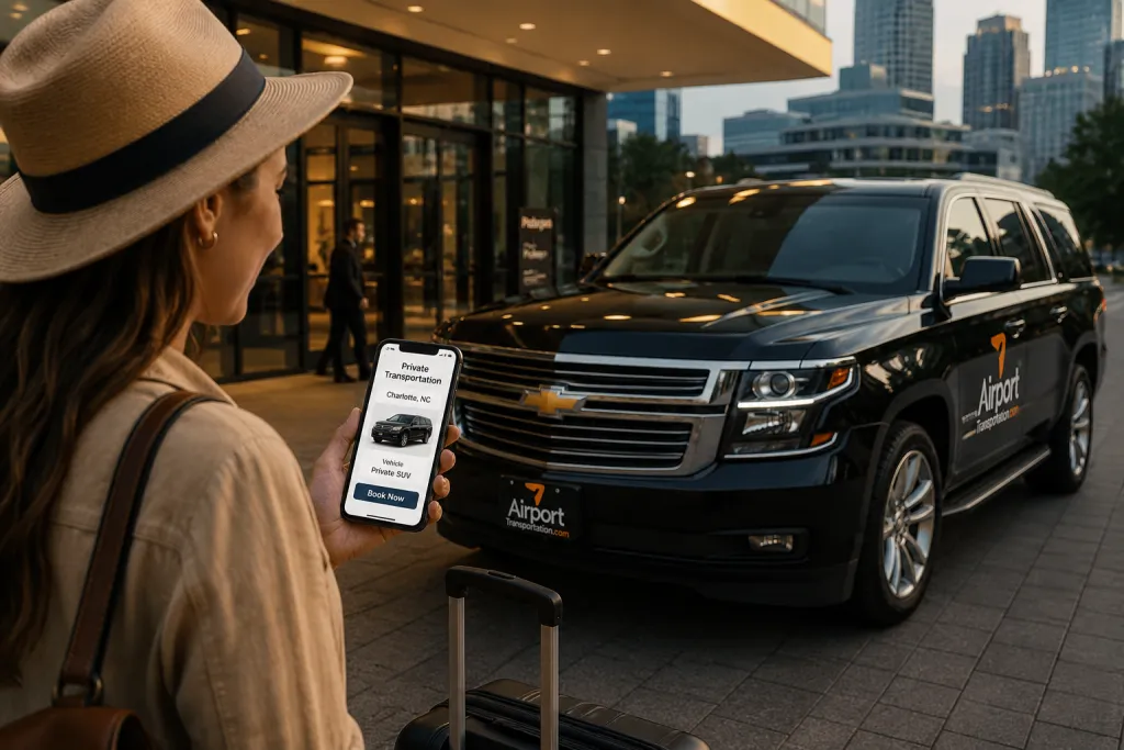Trusting your transfers to a dedicated service like Airport Transportation.