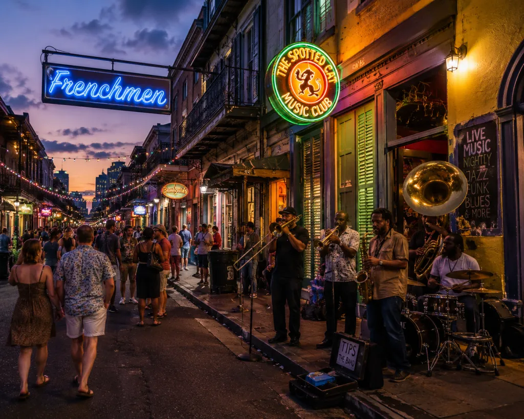 Melodies Flowing on Frenchmen Street