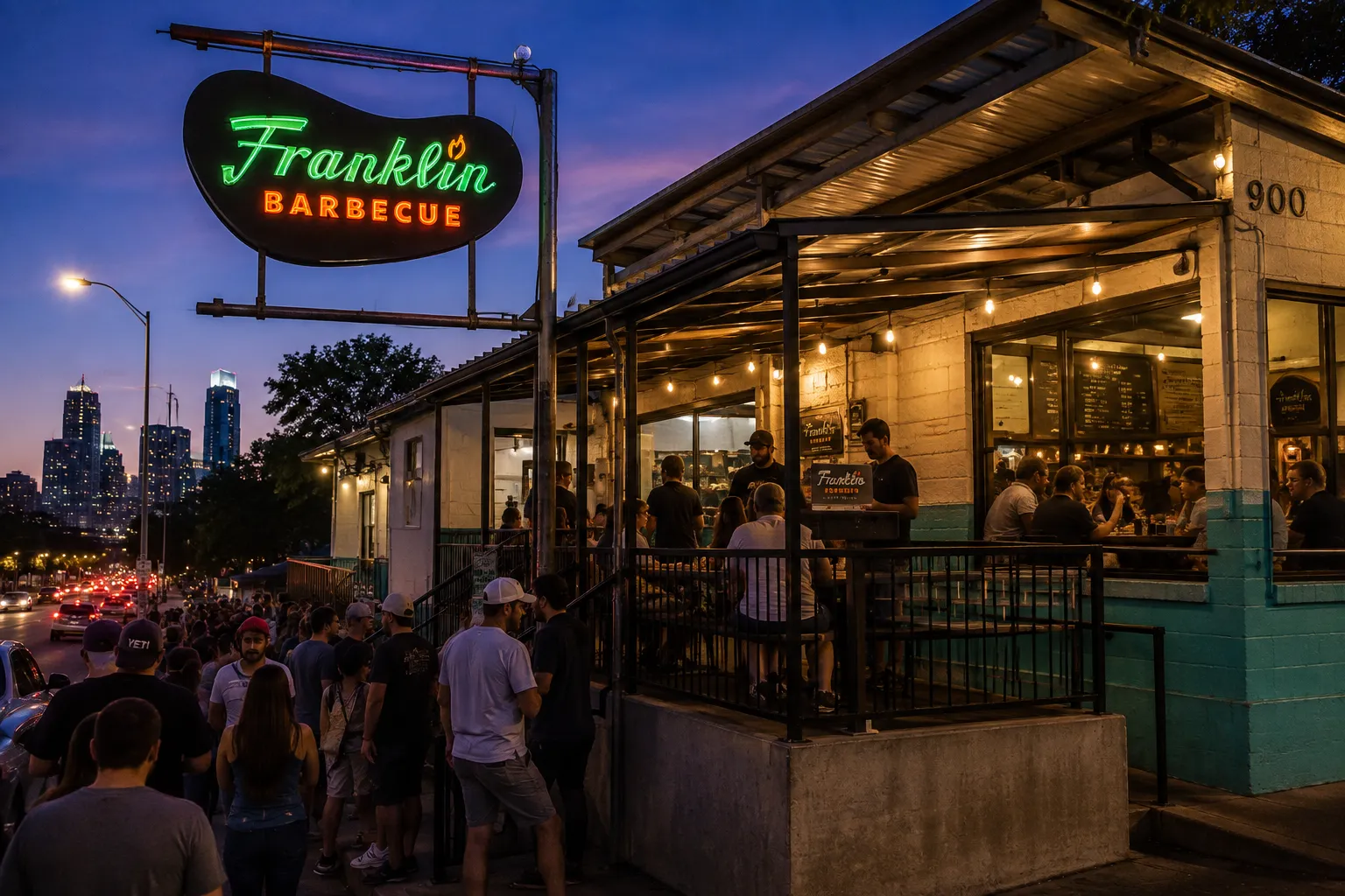 Franklin Barbecue is  a classic destination for travelers who want to experience one of Austin’s best-known barbecue institutions