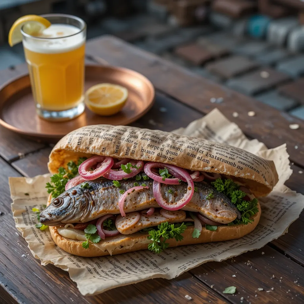 Balık Ekmek (fish sandwiches)