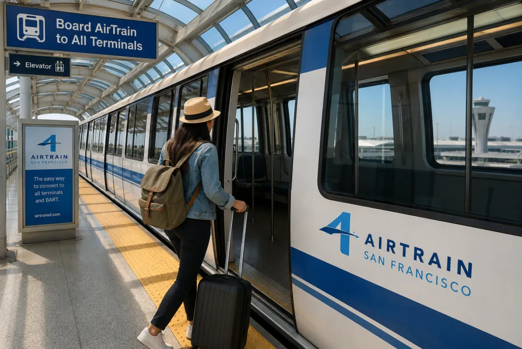 The AirTrain (Blue Line)
