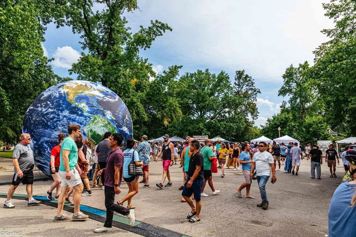 The Festival of Nations, held at Tower Grove Park. It is one of the region's largest multicultural celebrations, featuring food, music, traditions, and cultural experiences from around the world