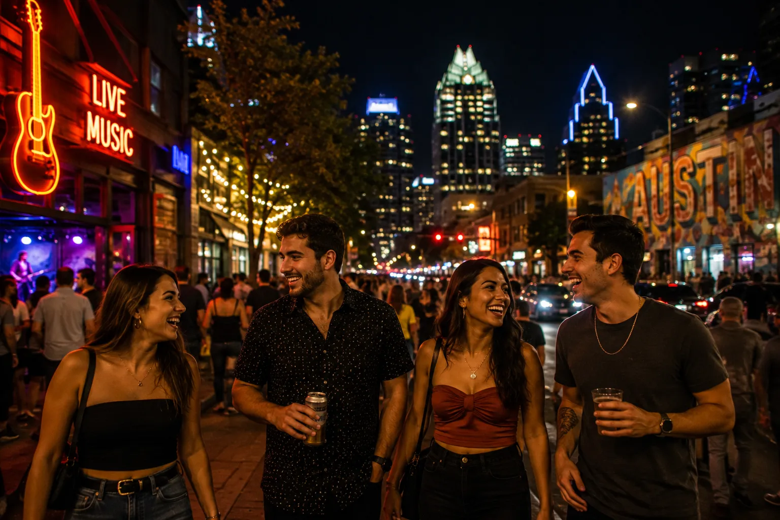 The beauty of Austin nightlife comes from its variety
