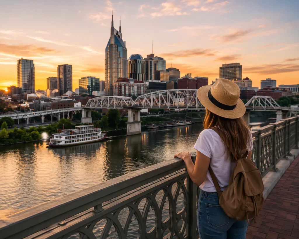Top ten must visit attractions in Nashville.