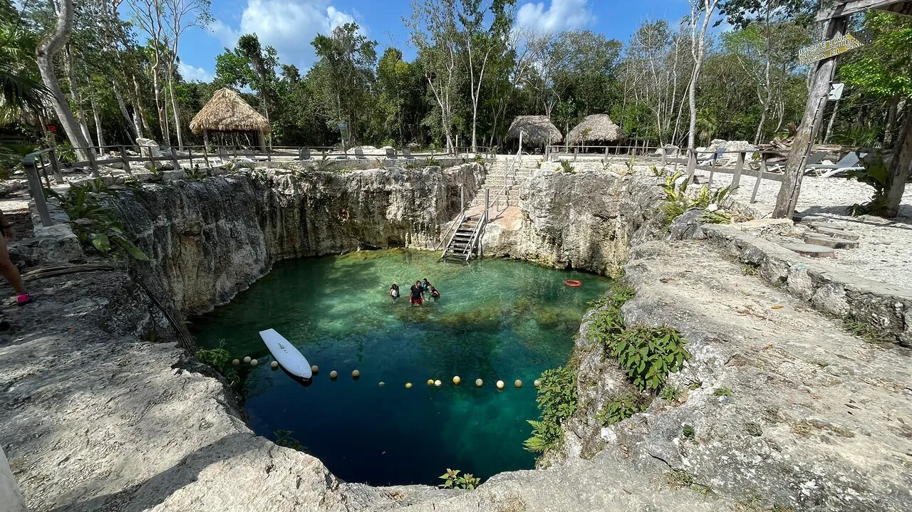 Cenote Siete Bocas Cenote Siete Bocas, located near Cancun and in the Riviera Maya. Perfect place to take memorable pictures.
