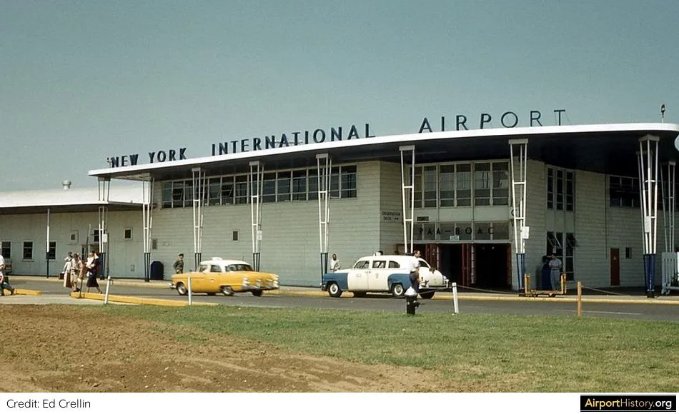 JFK International Airport as New York International Airport in its origins