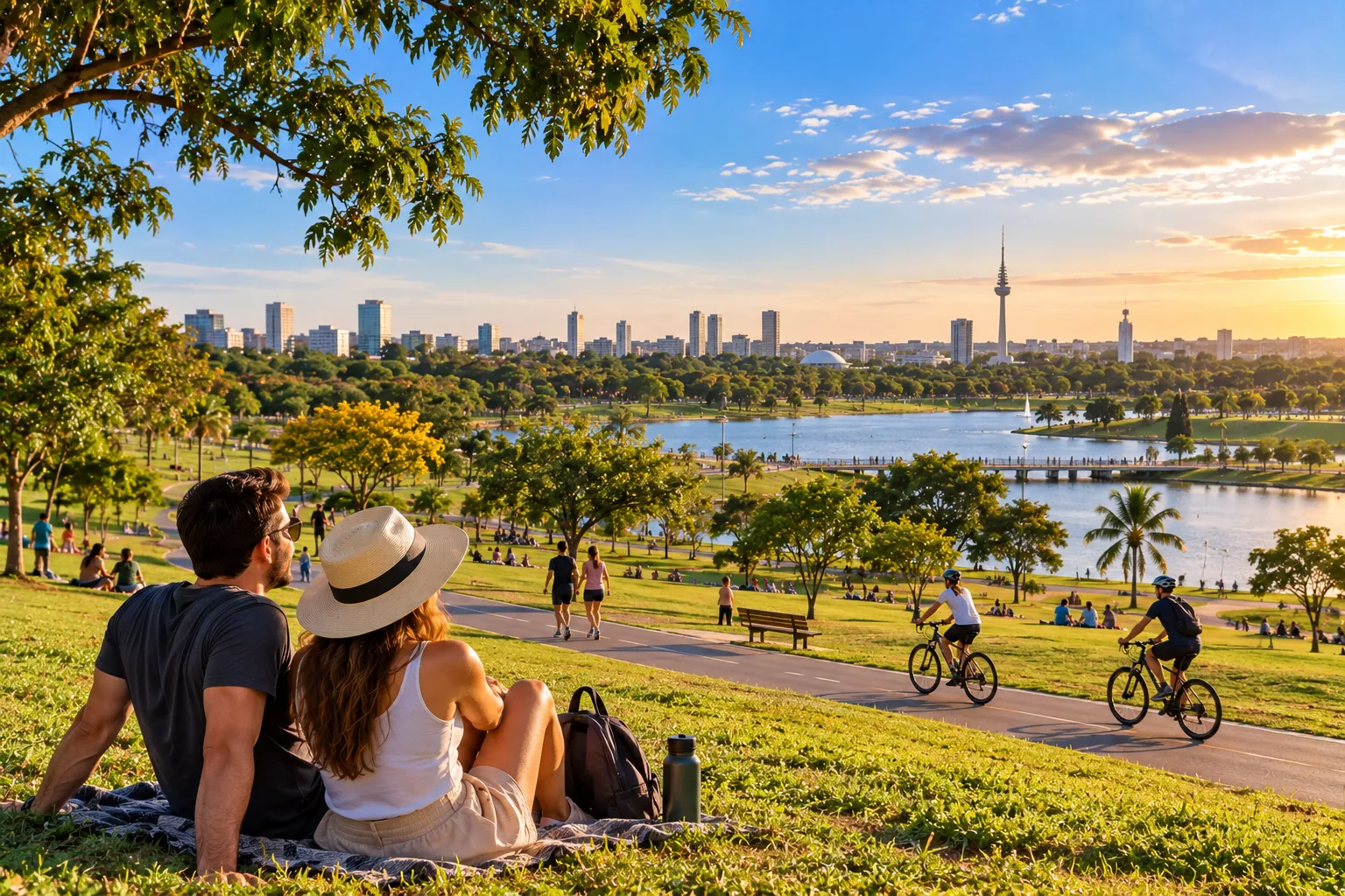 Parque da Cidade offers green spaces, walking paths, recreation areas, and a relaxing outdoor escape within Brasília