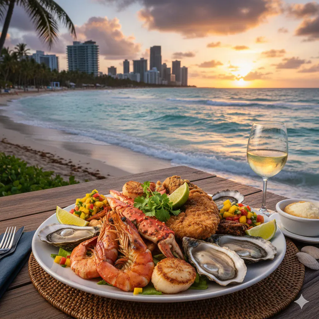Ocean-View Restaurants in Miami and How to Arrive Without Hassle with Airport Transportation