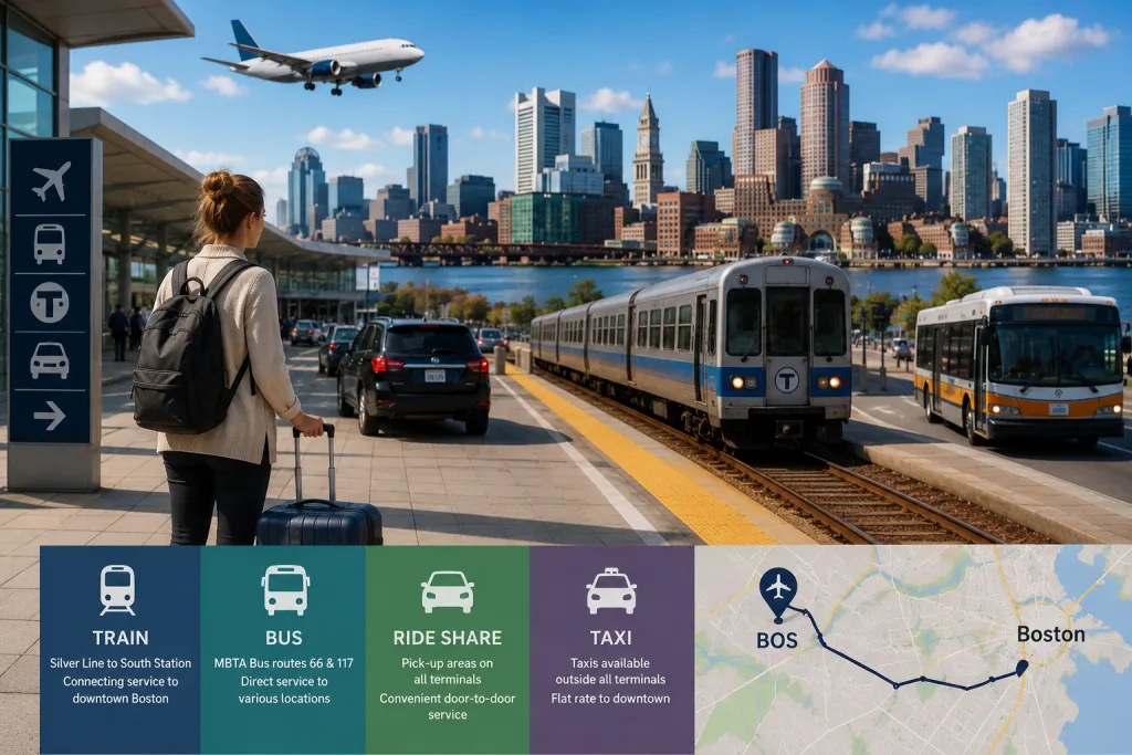 Your ultimate guide to getting from Boston Airport to your destination.