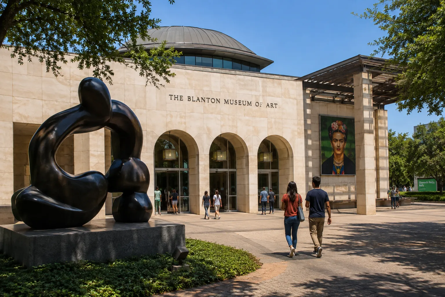 Explore stunning contemporary collections and striking architectural design at the vibrant Blanton Museum of Art in Austin