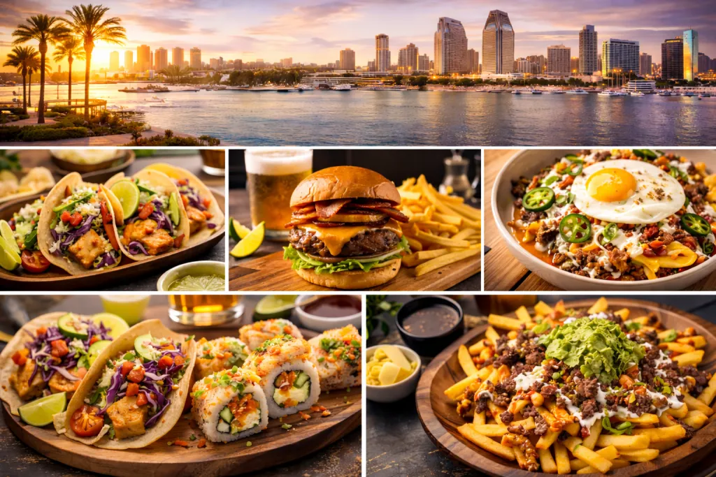 A foodies guide to San Diego Best restaurants and local eats.