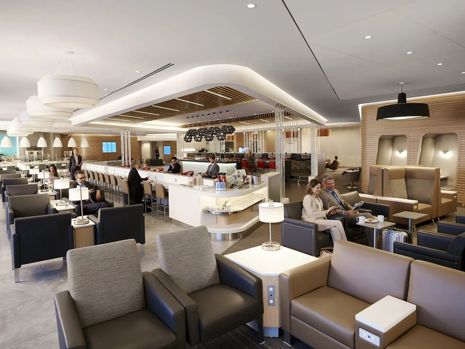 American Airlines JFK flagship Lounge