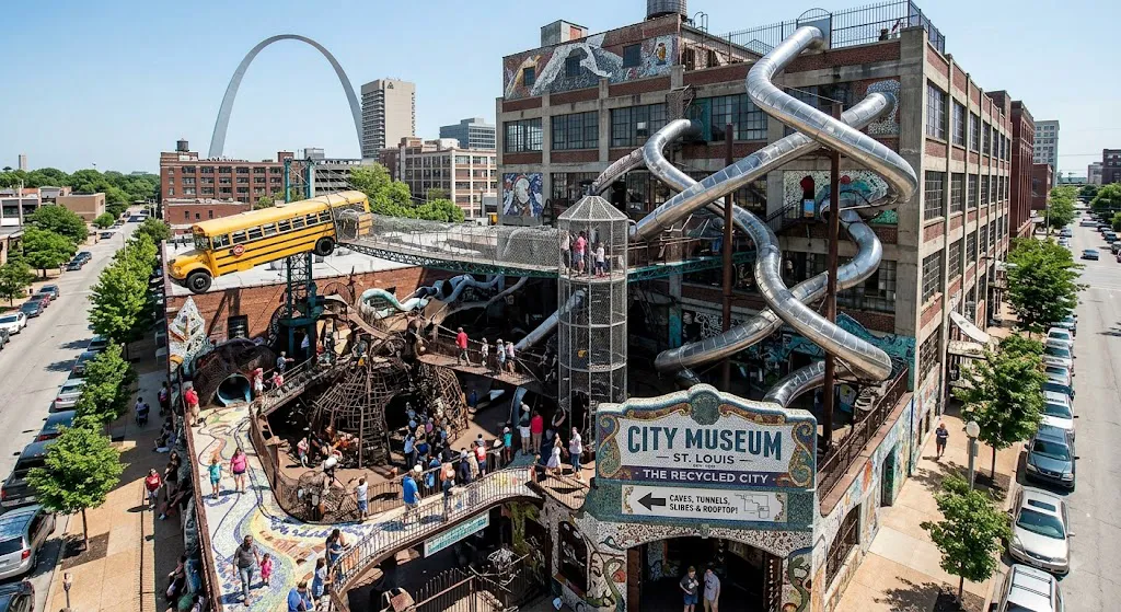 City Museum offers an experience like no other, filled with endless adventure, art, and truly creative fun in St. Louis