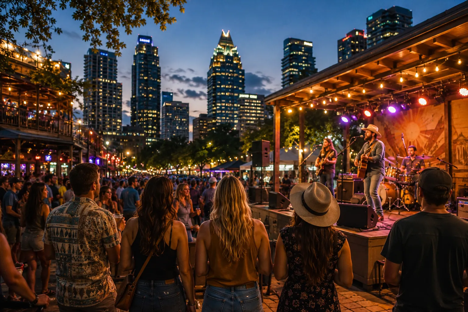 You cannot really talk about Austin without talking about music