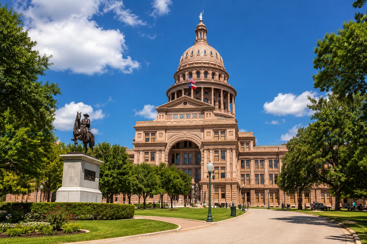 Learn about Texas history and walk through the surrounding grounds