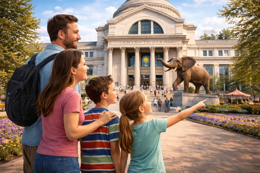 Top ten must visit attractions in Washington D.C..