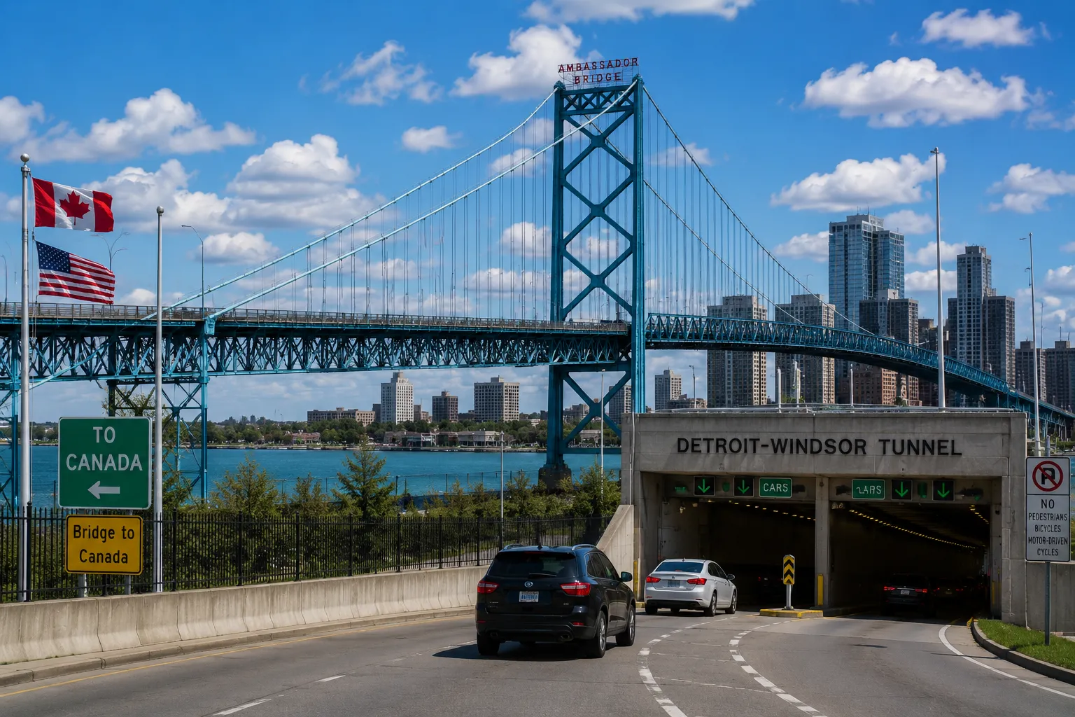 Few American cities offer the opportunity to visit another country as easily as Detroit.