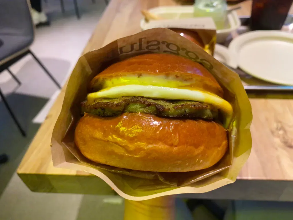 The famous Eggslut egg sandwiches