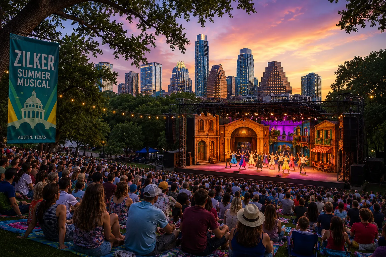 While Austin's Fourth of July celebration typically combines music, activities and fireworks around Lady Bird Lake