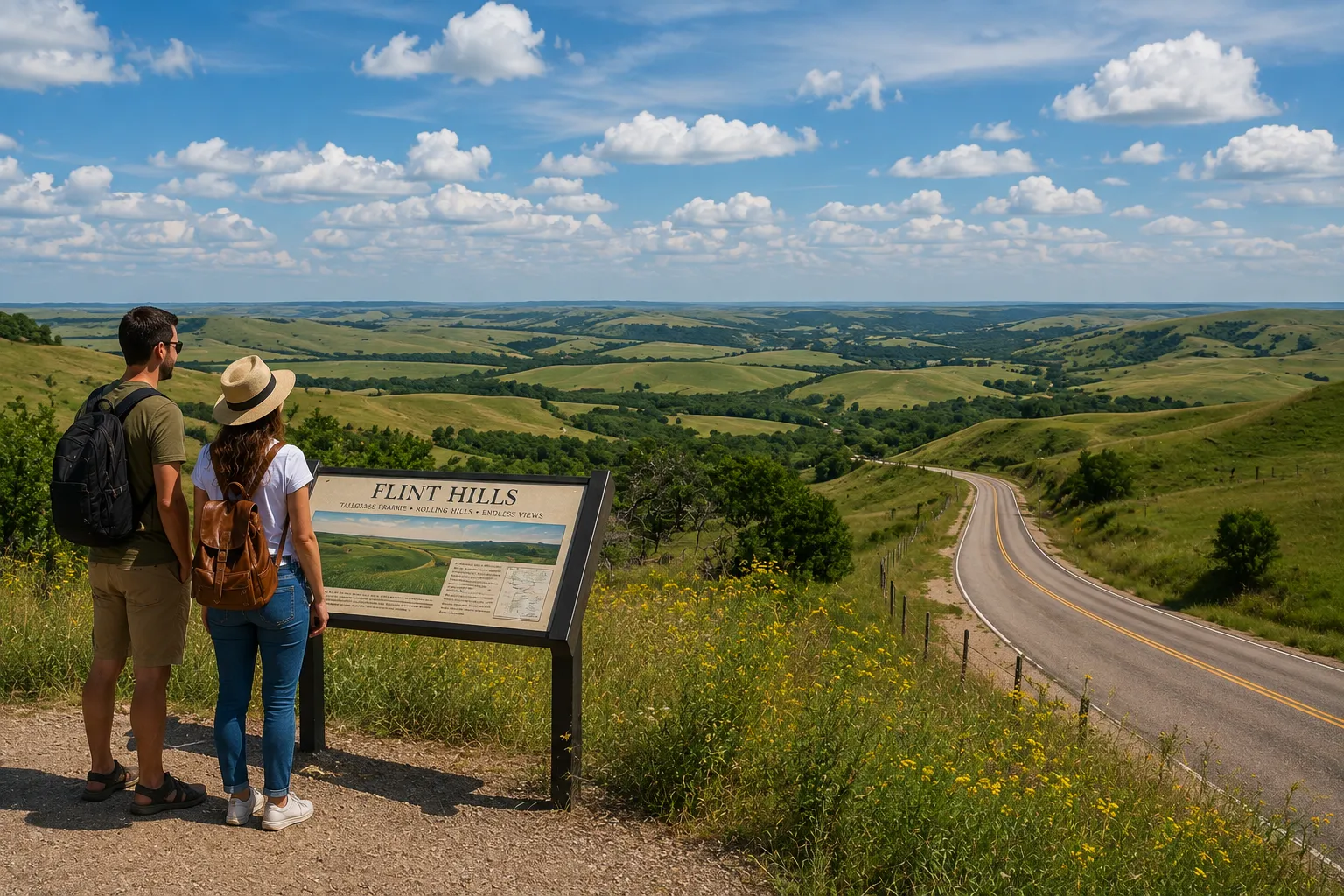 For travelers who prefer nature, few places represent Kansas as beautifully as Flint Hills
