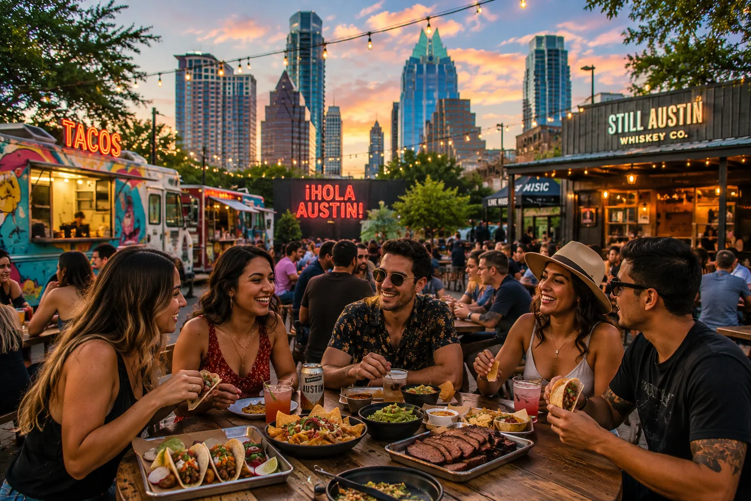 Austin's culinary scene has grown far beyond traditional Texas barbecue, although you absolutely should try some while visiting