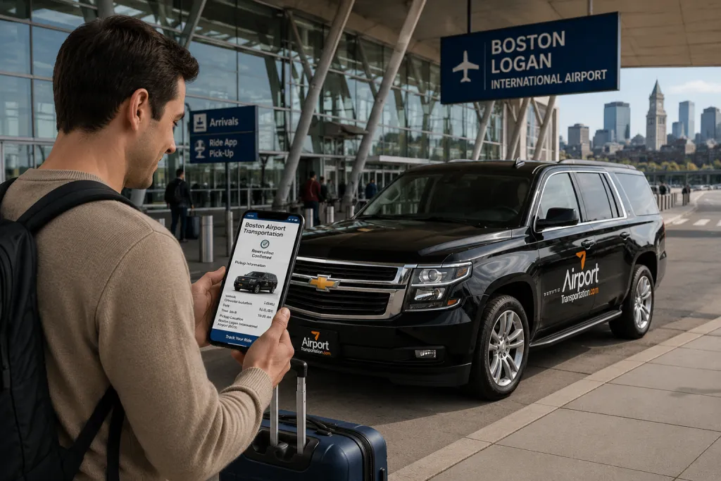 Booking your airport transportation in advance in Boston