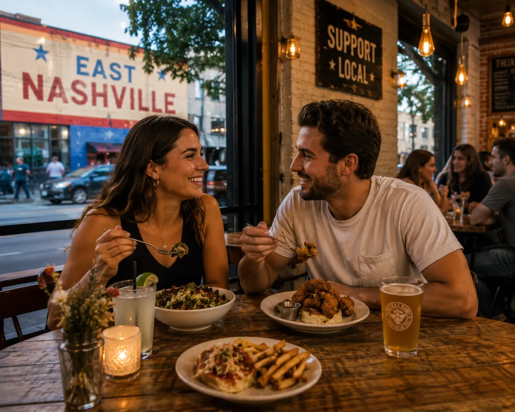 The bohemian and artistic corner where the most independent food scene hides.