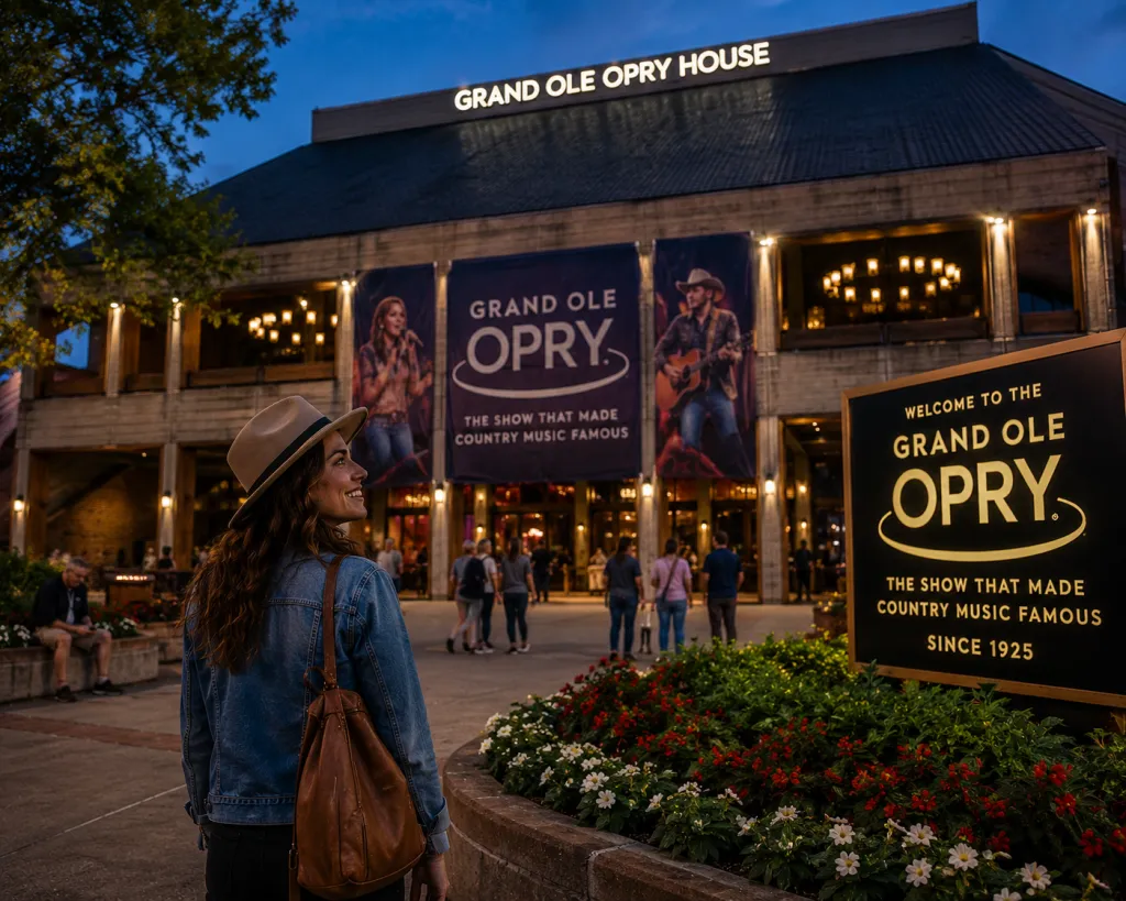 You must head to the Grand Ole Opry House.