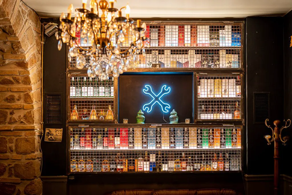 The Race Club speakeasy bar in Rome