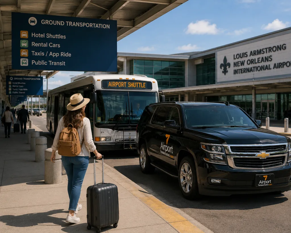 Airport Transportation stands out as the best option for private transfers in New Orleans