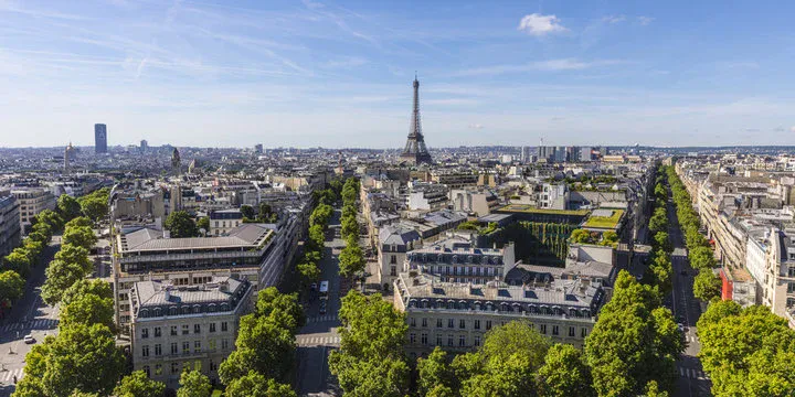 The top ten must visit attractions in Paris.