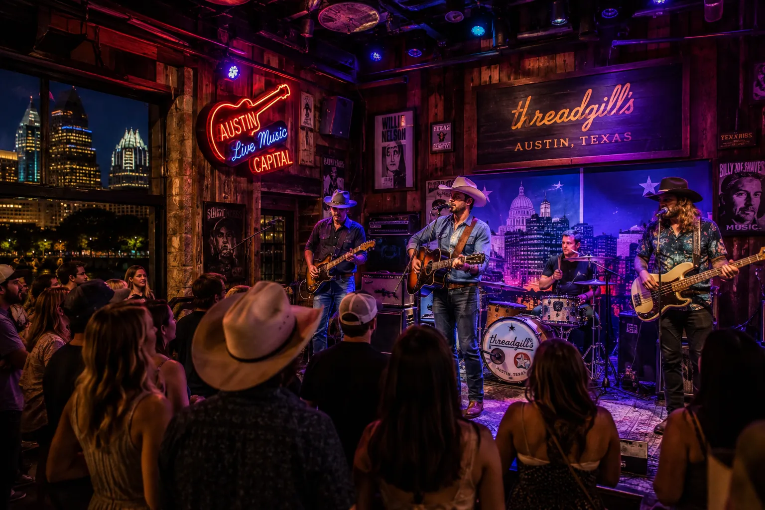 Explore the Red River Cultural District or discover a local band in a small neighborhood venue