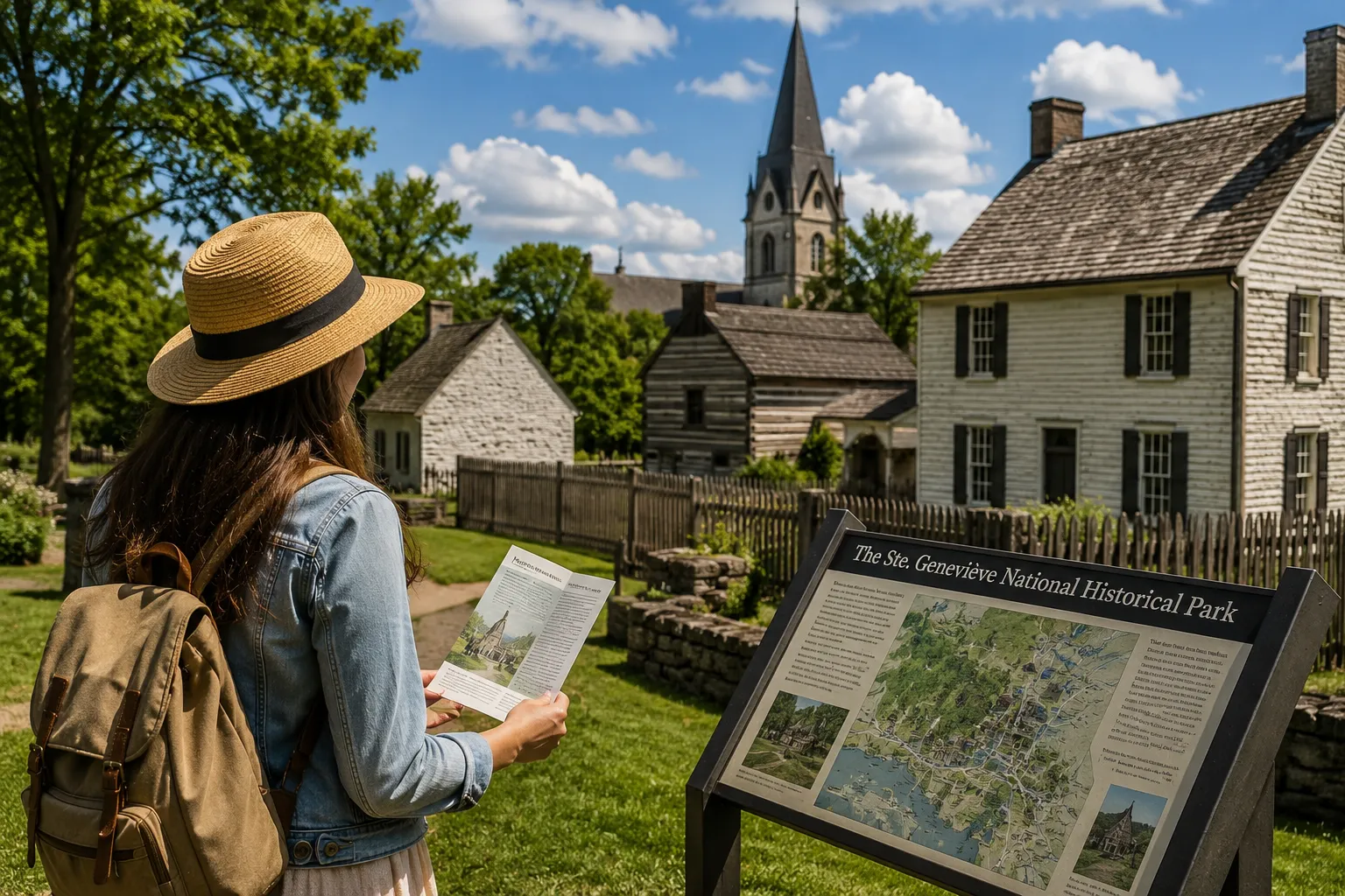 The Ste. Geneviève National Historical Park offers an opportunity to learn more about the community's history and explore historic buildings and sites connected to its early residents
