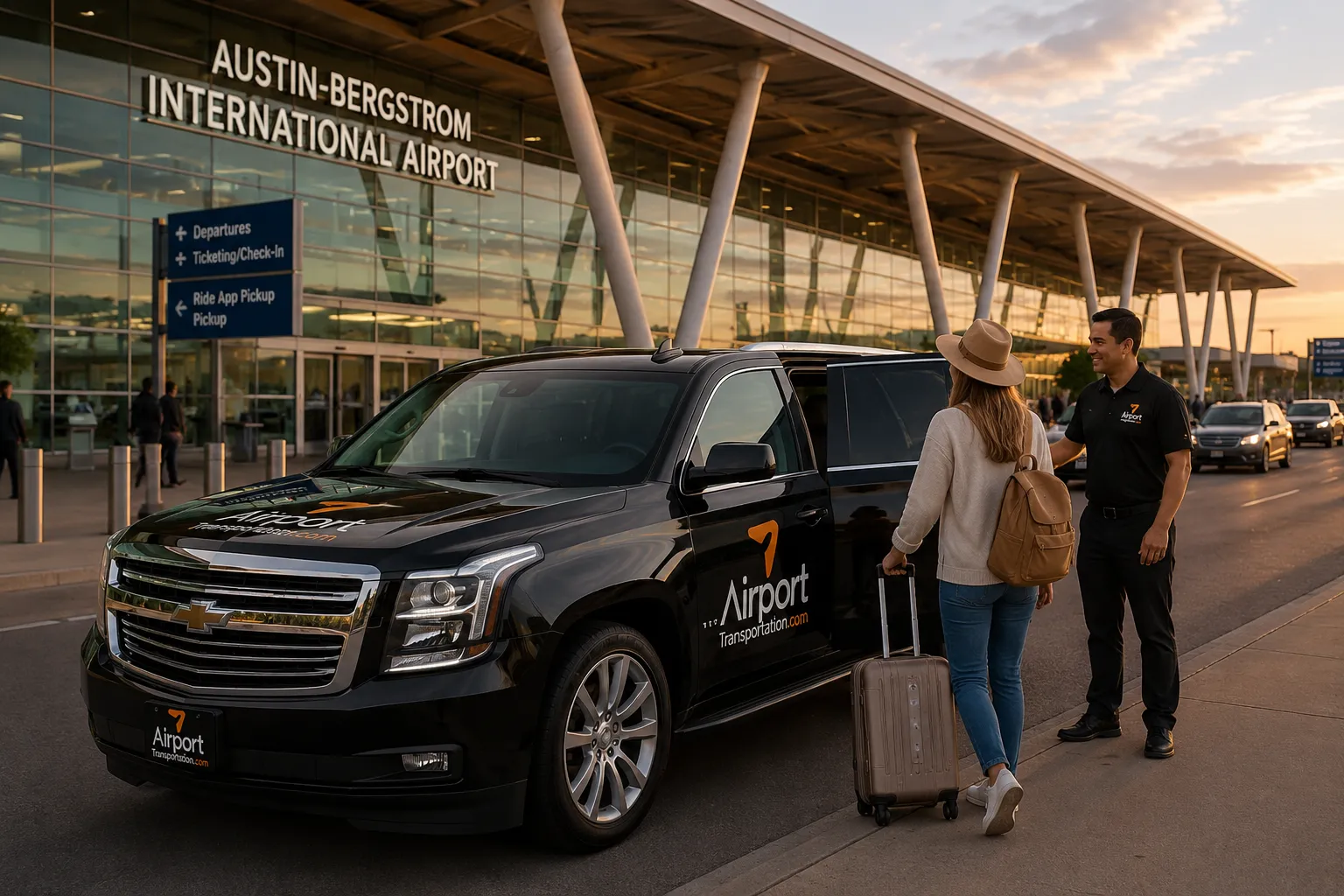 With private Airport Transportation, you can enjoy the trip without worrying about driving, parking or coordinating multiple vehicles