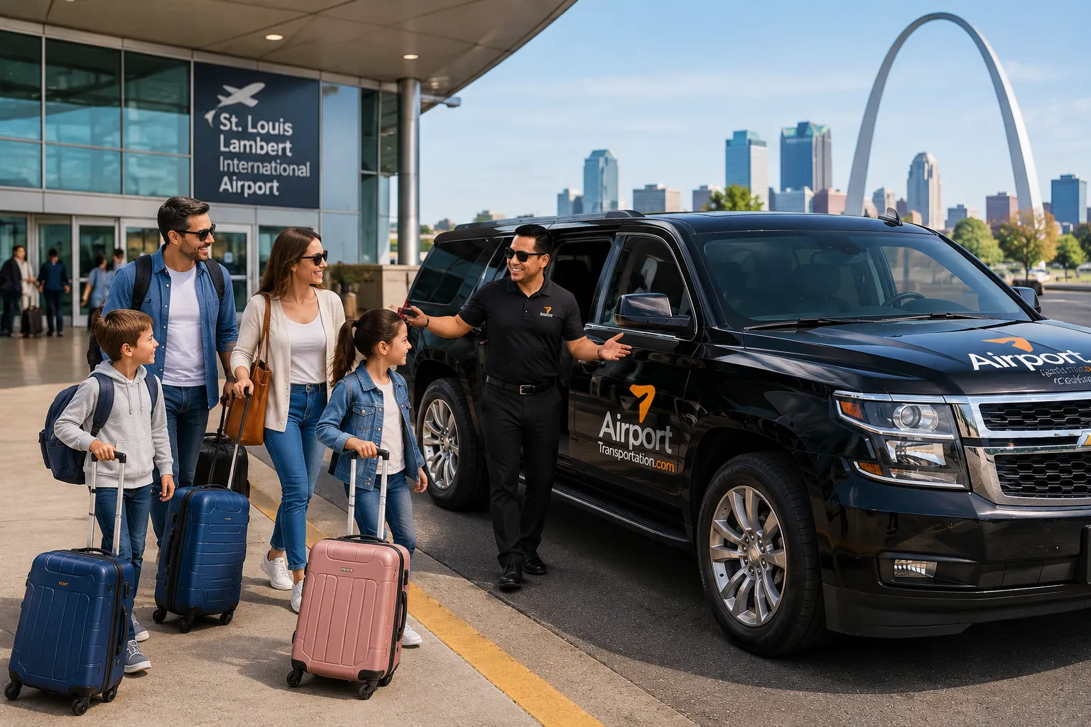 Airport Transportation can be one of the best transportation options in St. Louis