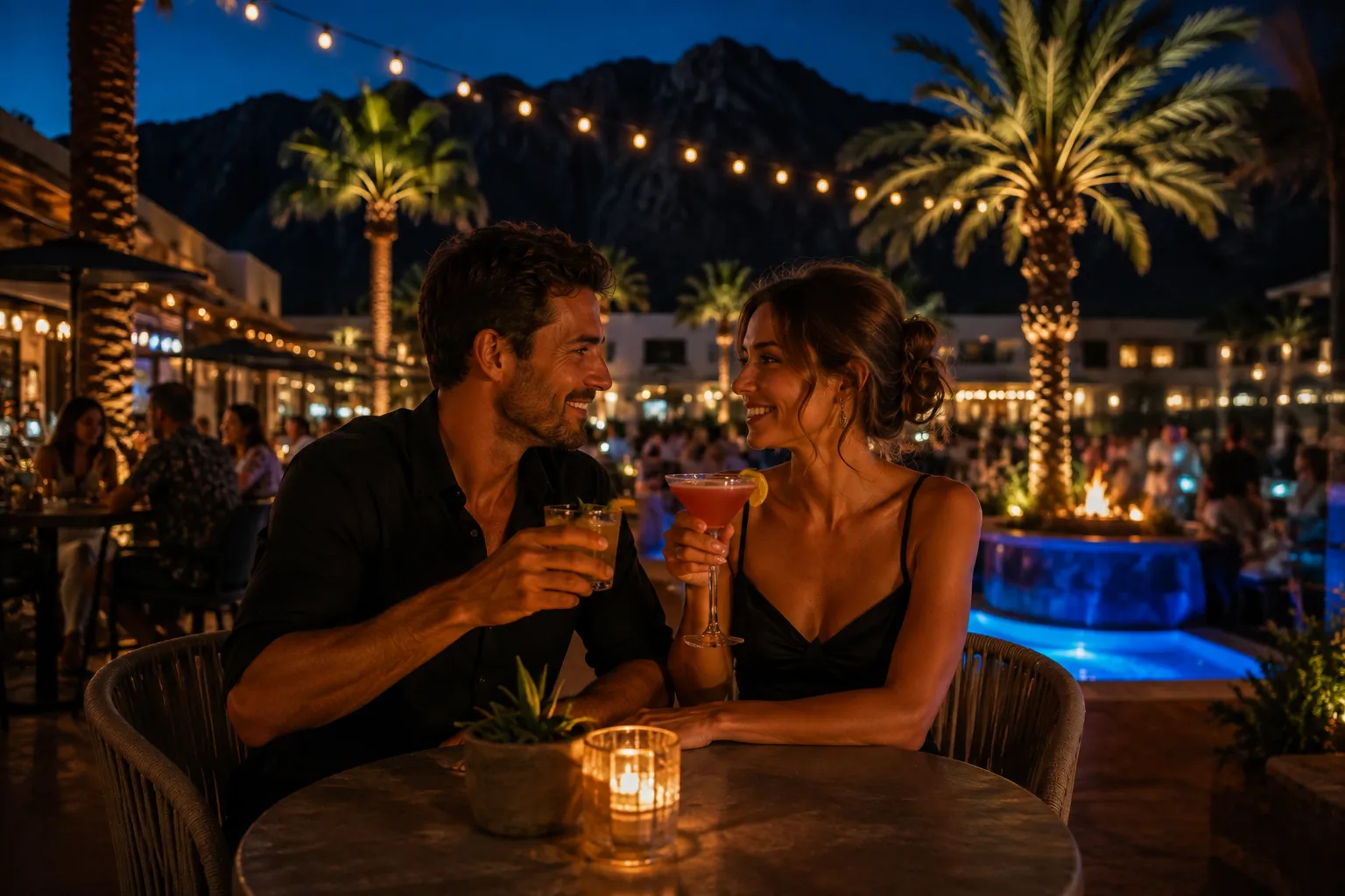 Palm Springs also knows how to keep things interesting once it is time to eat