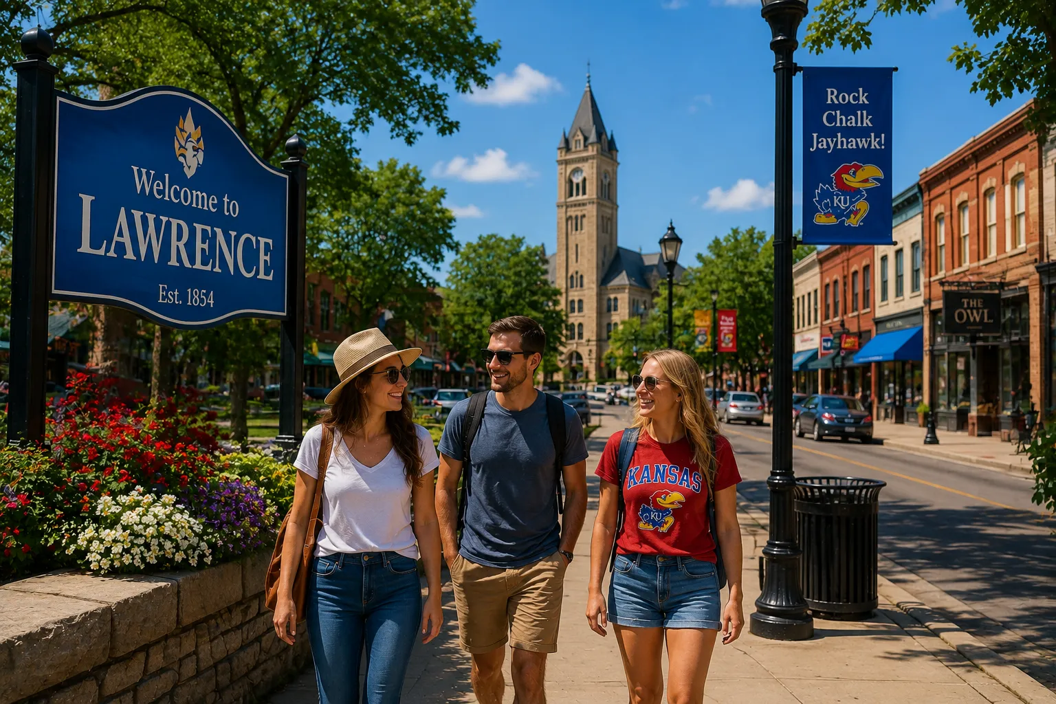 Lawrence also has an important connection to the history of the American Civil War